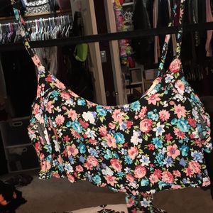 Floral Crop (super) tank top